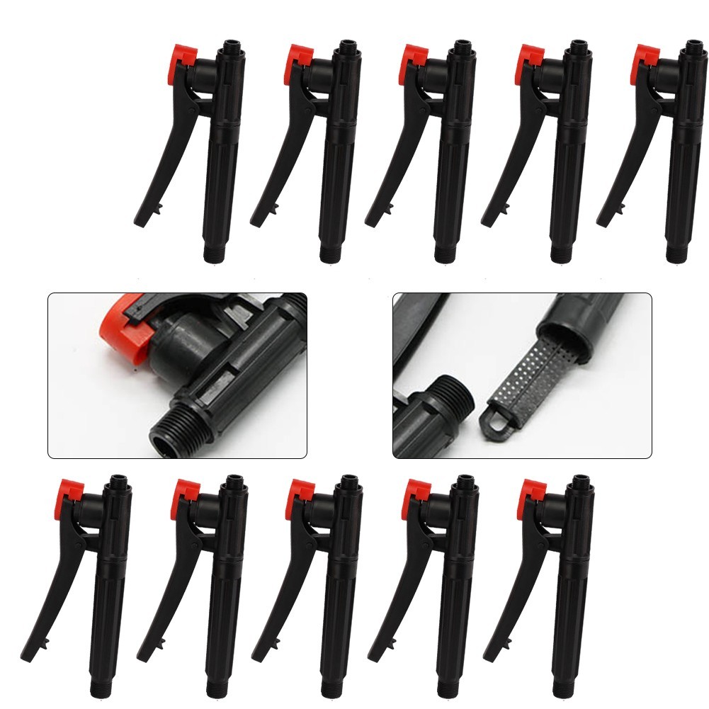 10PC Electric Sprayer Accessories Red Hand Switch for Agricultural Use