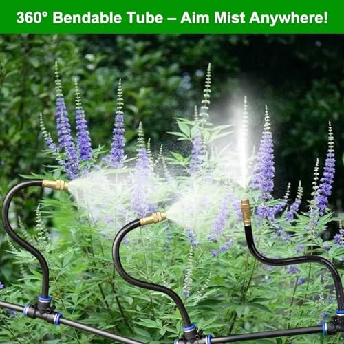 Brass Misting Nozzles for 5/16 Inch Drip Irrigation 5/16 Brass Misting Nozzles