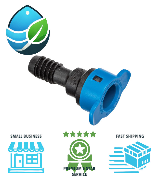 Orbit Swing Outdoor Blu-Lock Plastic 1/2″ Inch Barbed Adapter Fits Rain Bird