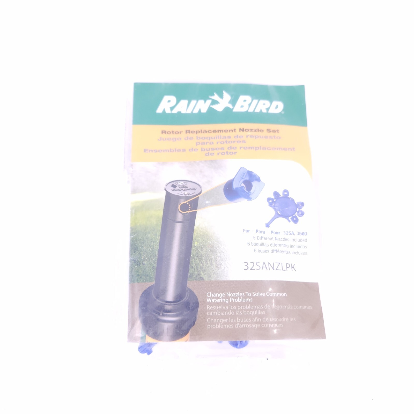 OEM Rain Bird 32SANZLPK 32SA 3500 Series Replacement Rotor Nozzle Set – 6 Nozzle