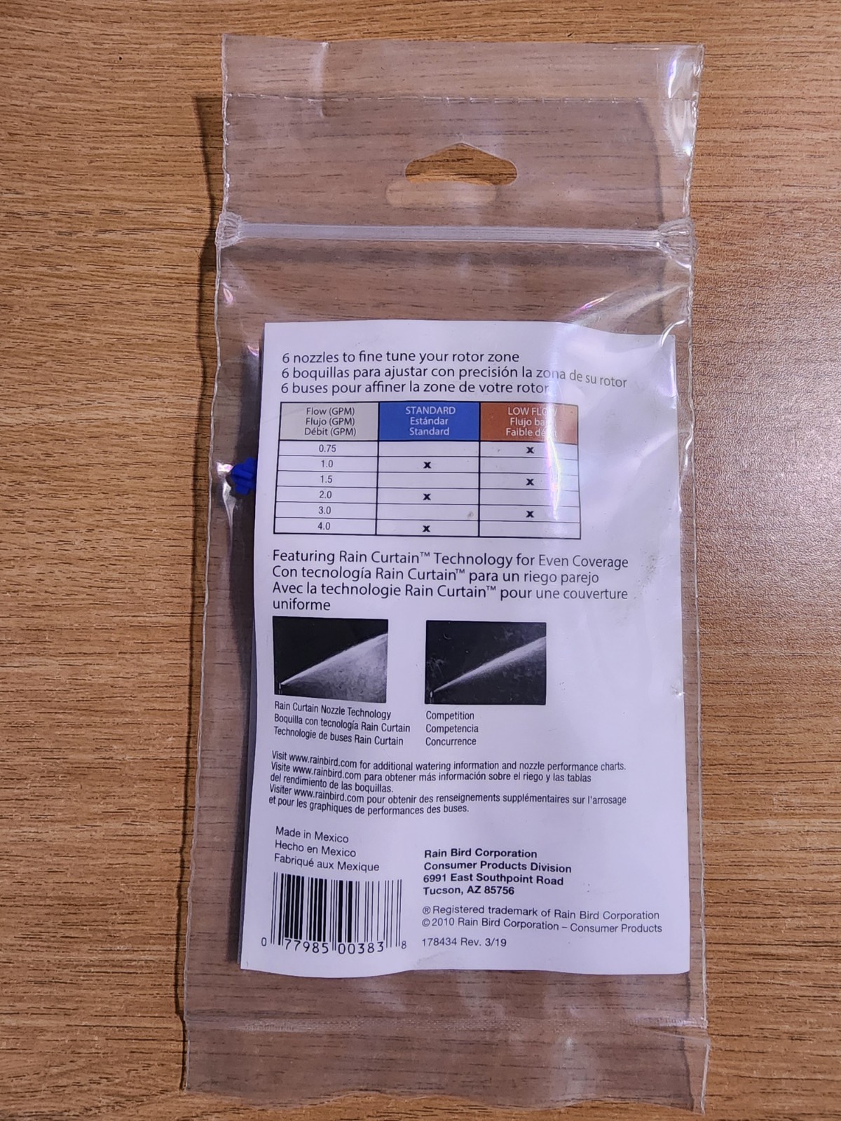 Rain Bird 32SANZLPK Rotor Replacement Nozzle Set for 32SA & 3500 Series