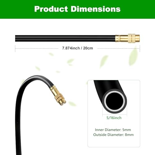 Brass Misting Nozzles for 5/16 Inch Drip Irrigation 5/16 Brass Misting Nozzles