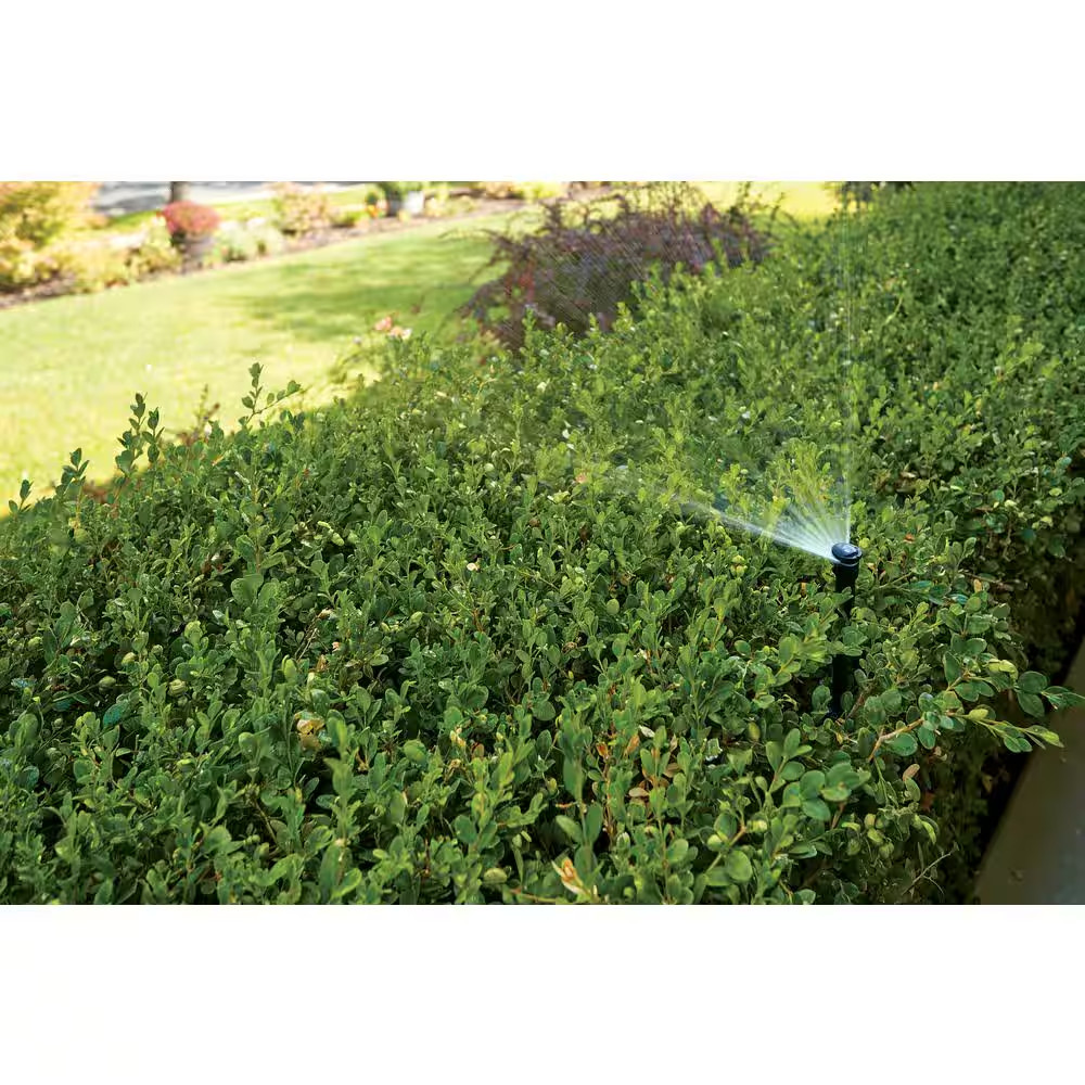 Aluminum Adjustable Height Pressure Regulated Pop-Up Shrub Riser Sprinkler 16 In