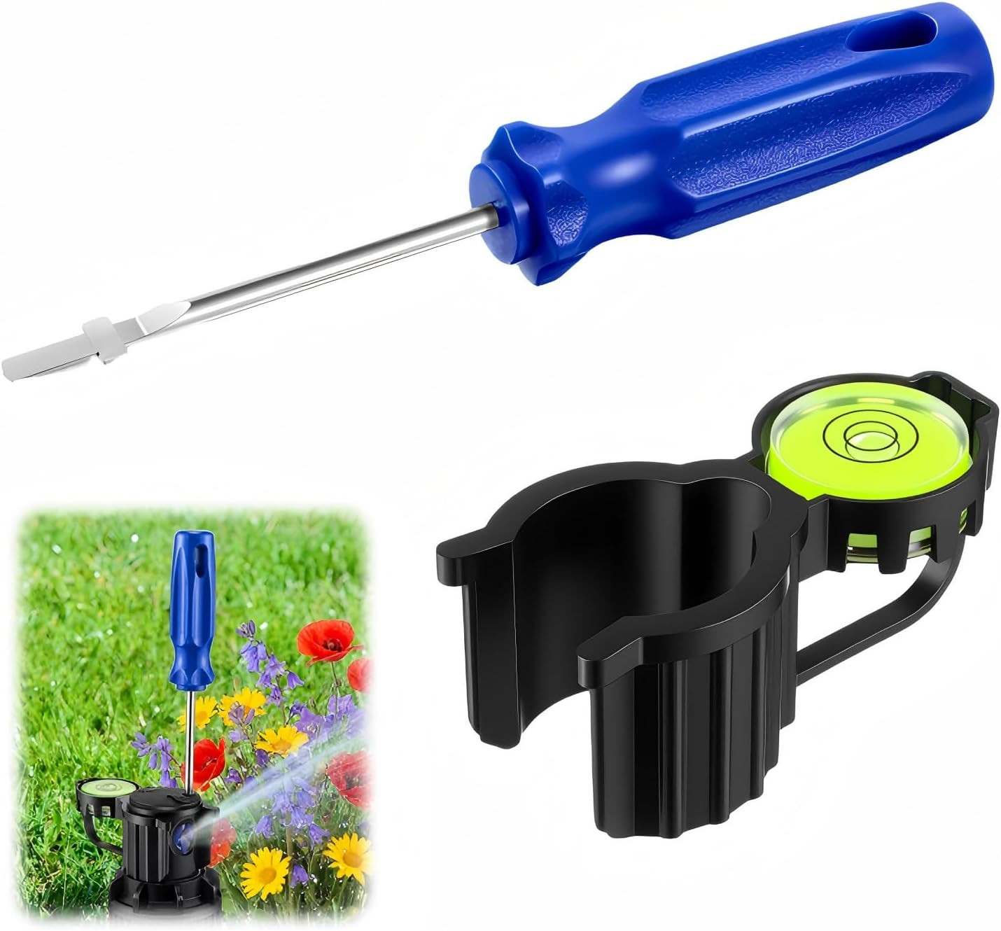 2 Pack Sprinkler Spray Head Rotor Adjustment Tool Compatible with Rain Bird, Rot