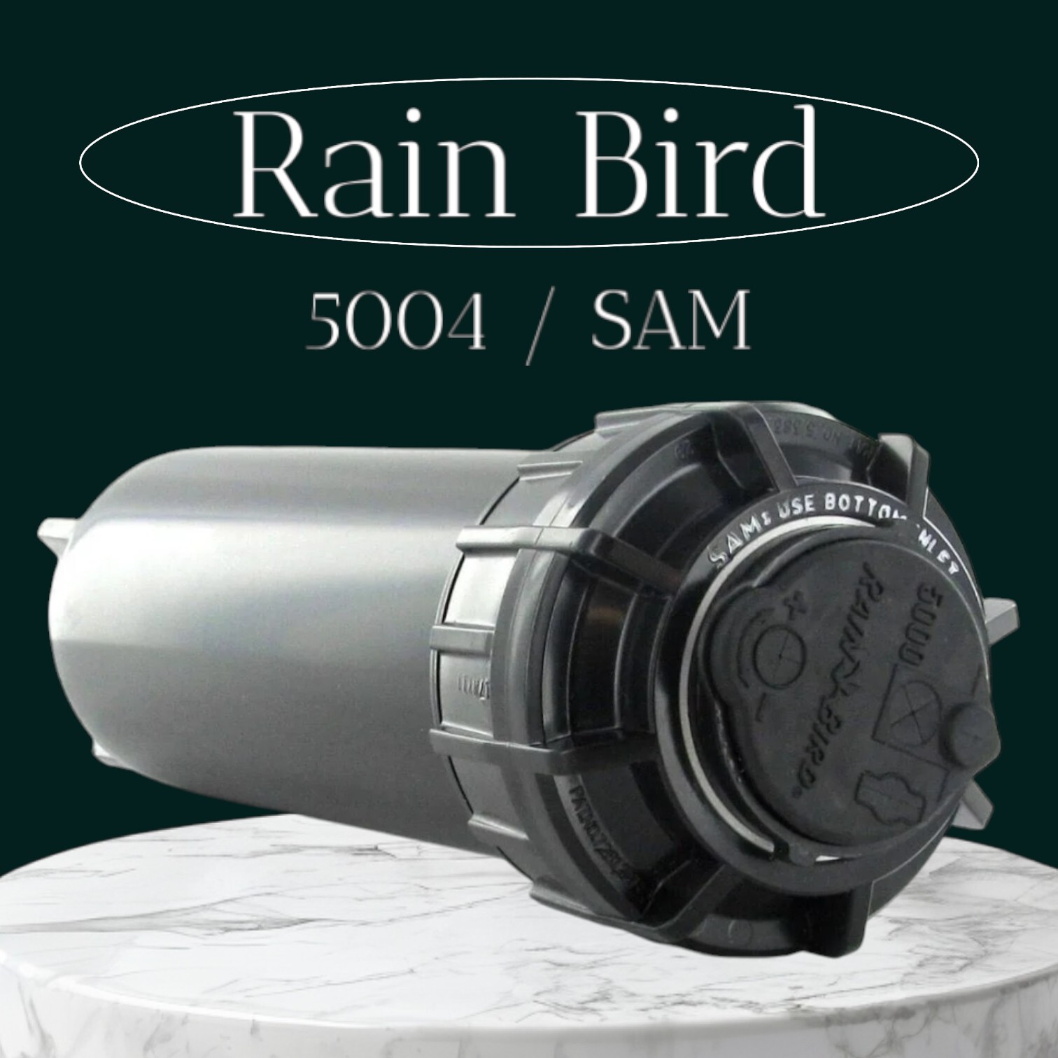 Rain Bird 5000 Series Rotor Sprinkler Head 5004PC SAM Professional W Nozzles