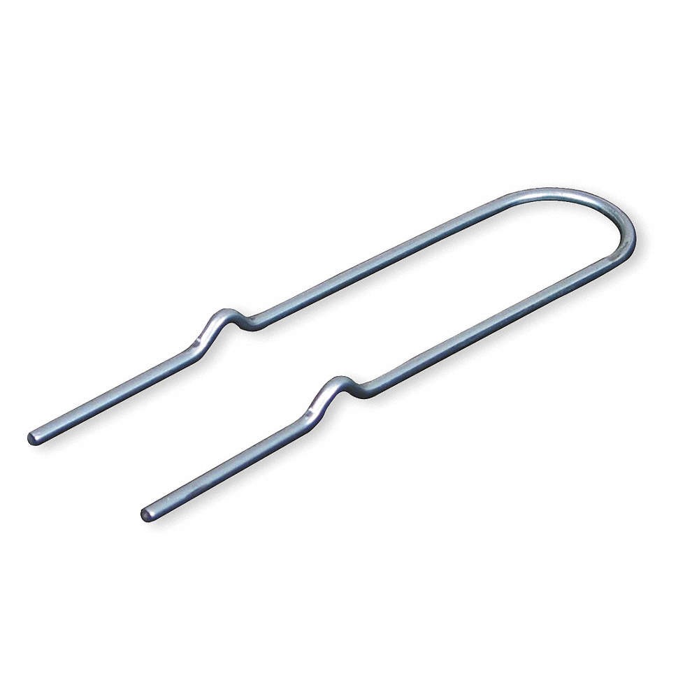 RAIN BIRD GS50/10PS Tubing Stake,1/2 In Tubing,Slvr,Stl,PK10 2EMC9