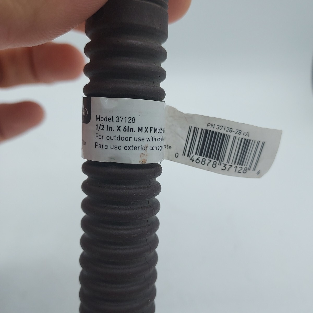 Orbit 37128 Multi-Flex Brown Flexible Polyethylene Riser 1/2 Dia. x 6 L in.