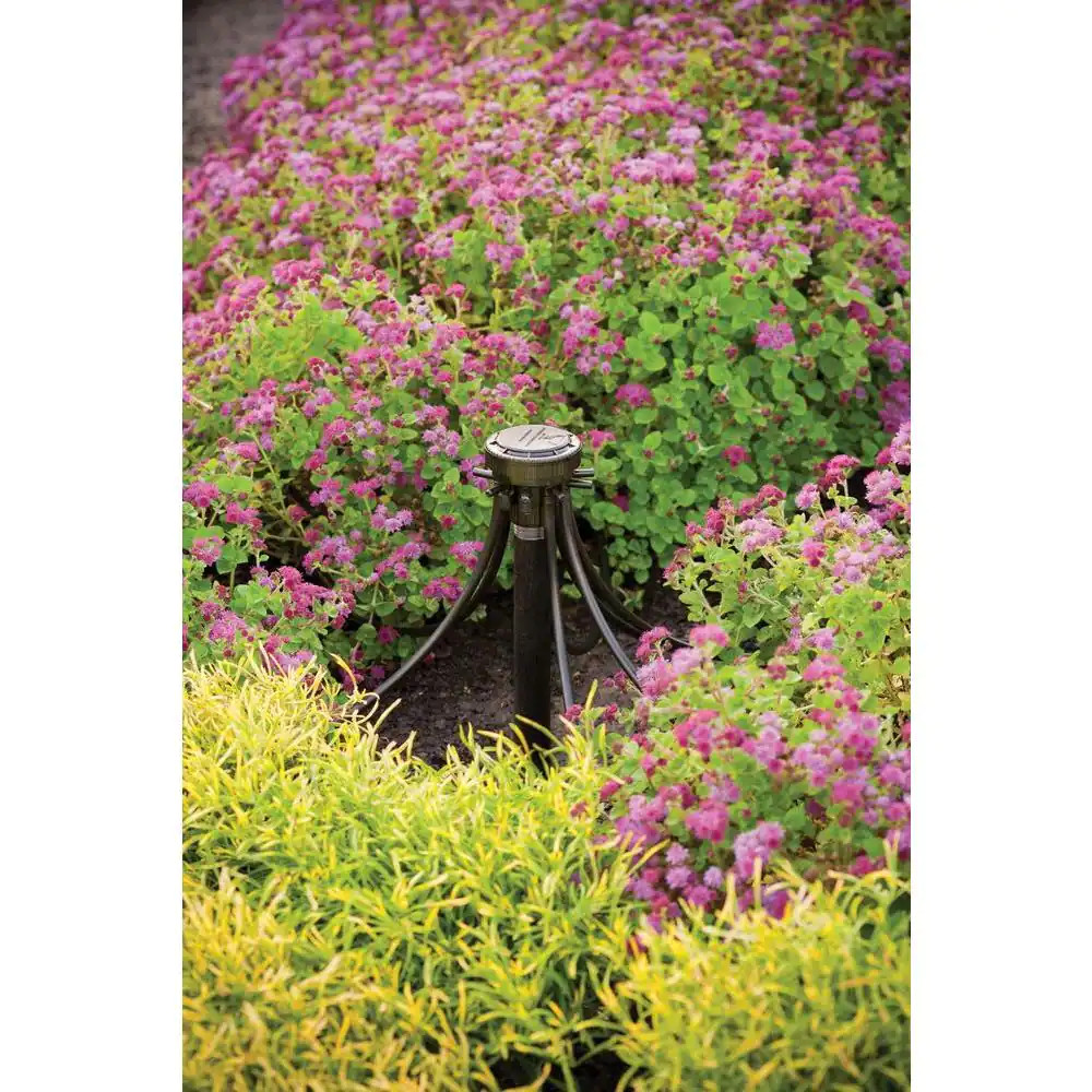 Rain Bird Drip Irrigation 9-Port Manifold, 25 PSI Pressure Regulator