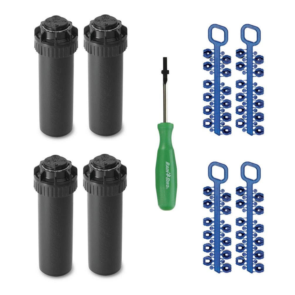 Rain Bird 5000 Series Rotor Sprinkler Head 5004 PC, Adjustable 4 Inch PopUp …