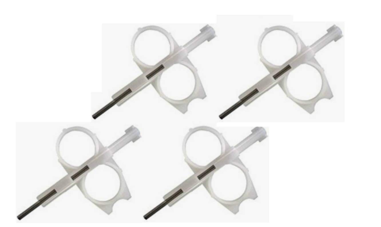 4 Pack White PGP Rotor Adjustment Tool Sprinkler Wrenches Irrigation Set