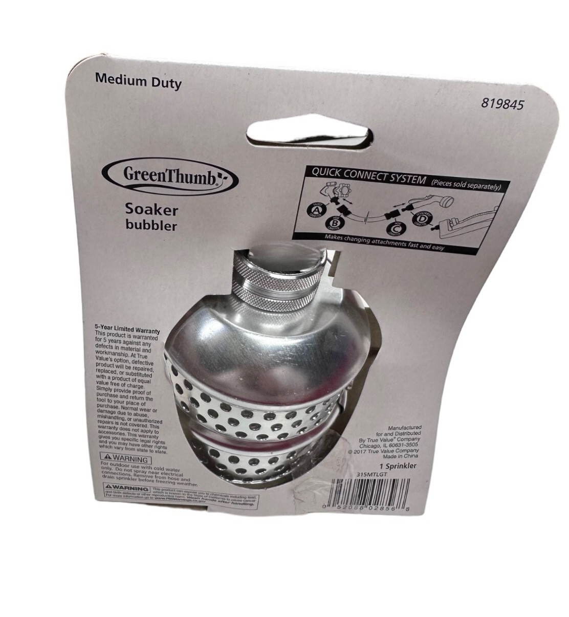 Green Thumb 315MTLGT Soaker Bubbler 819845 **SALE**