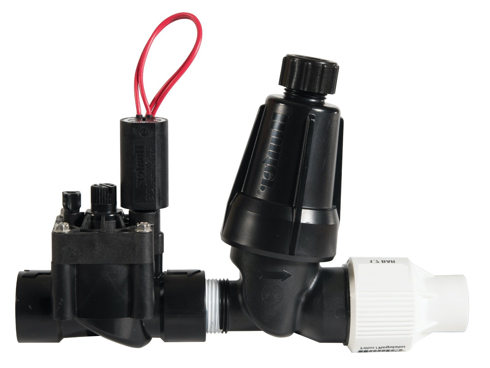 Hunter 1″ PCZ-101-40 Drip Zone PGV Valve Control Kit w/ 40 PSI Regulation PCZ101