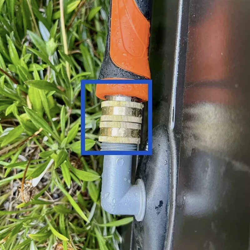 Solid Brass Garden Hose Adapter 3/4″ Female To Female Connecter with 2 Washers