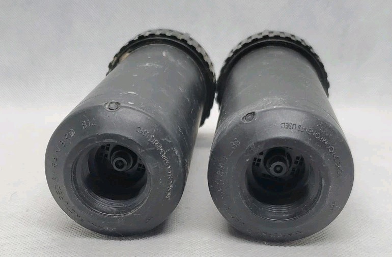 Lot Of 2 ~ Rain Bird 5000 Series Rotor Sprinkler Head 5004 PC, Adjust 40-360 4″