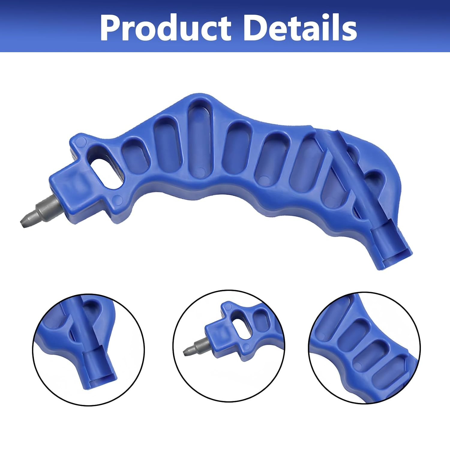 2 Pack Drip Irrigation Tubing Hole Punch Fittings, Drip Tube Hole Punch and 1/4