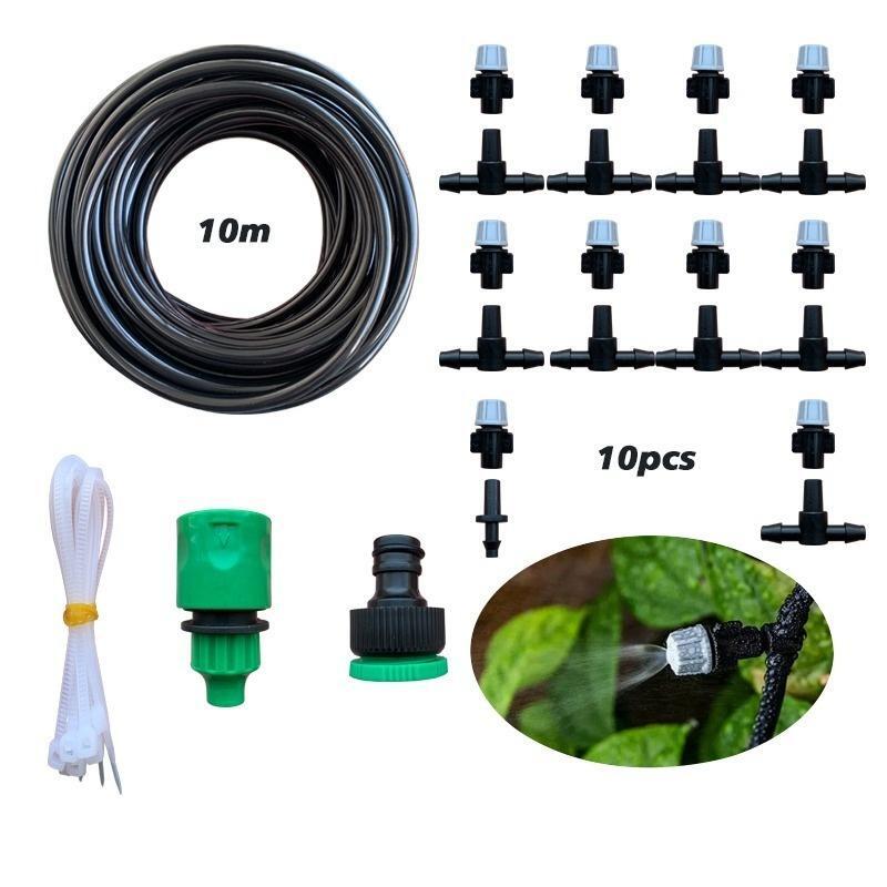 10M Irrigation Kit – 10 Misting Sprinklers for Garden & Cooling Systems