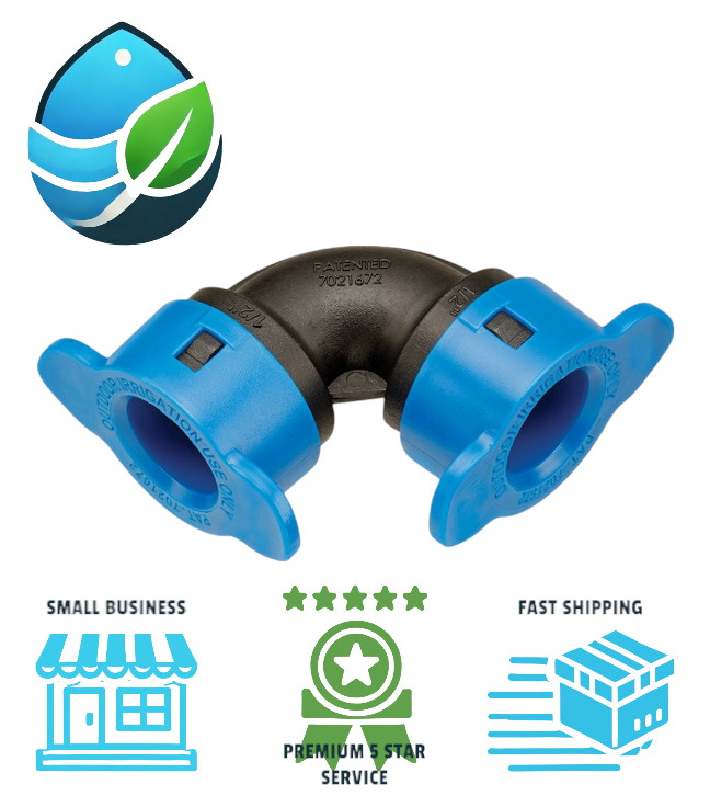 Orbit 37987 Outdoor Blu-Lock 1/2″ Inch Plastic Elbow for Irrigation