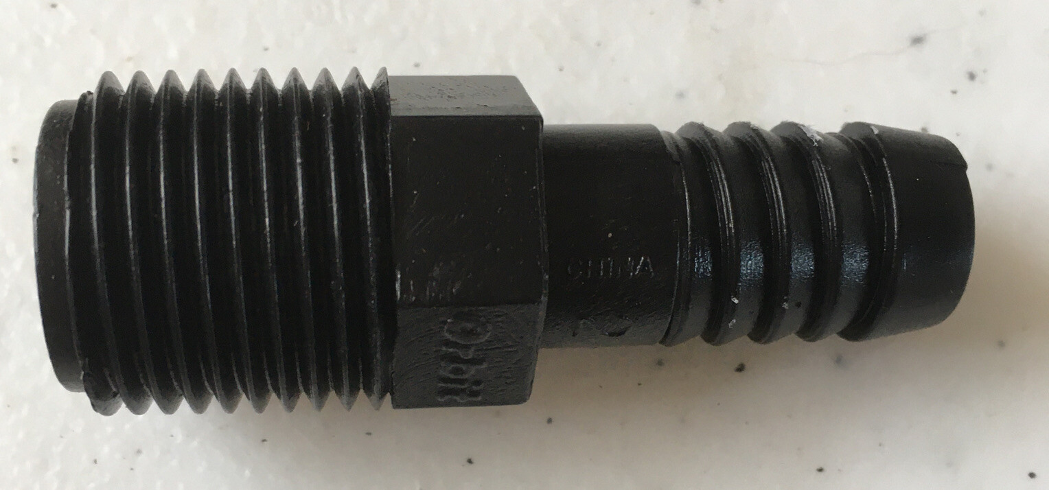 [4 Pack] ORBIT Riser Flex Pipe Adapters #94345 1/2” Barb X 1/2” MNPT