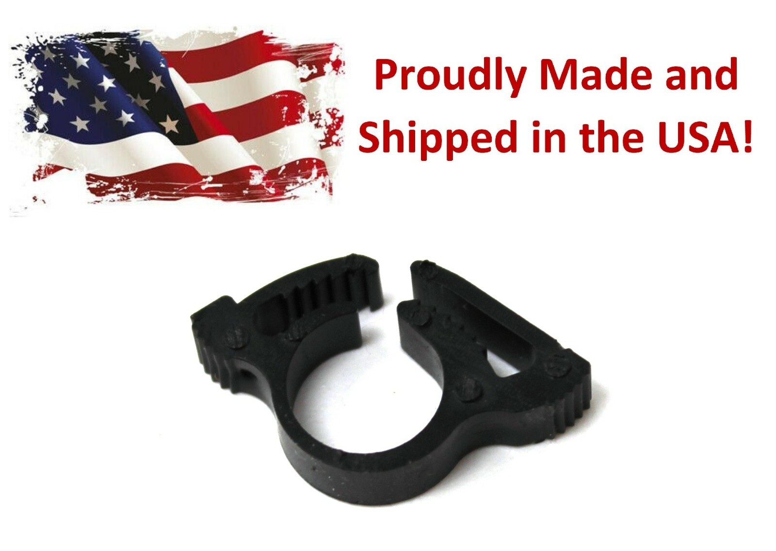 1/4 inch High Pressure Drip Irrigation Tubing Clamps – Pick a quantity