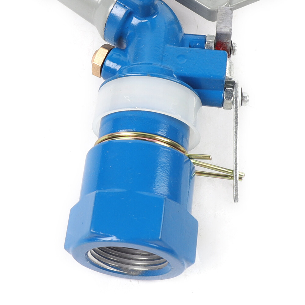 1″ 360° Rain Spray Gun Adjustable Impact Sprinkler Large Area Water Irrigation