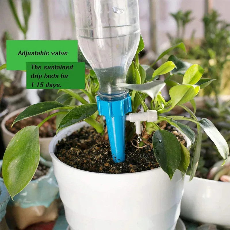 6/18/30Pcs Self-Watering Kits Automatic Waterers Drip Irrigation Indoor Plant Wa