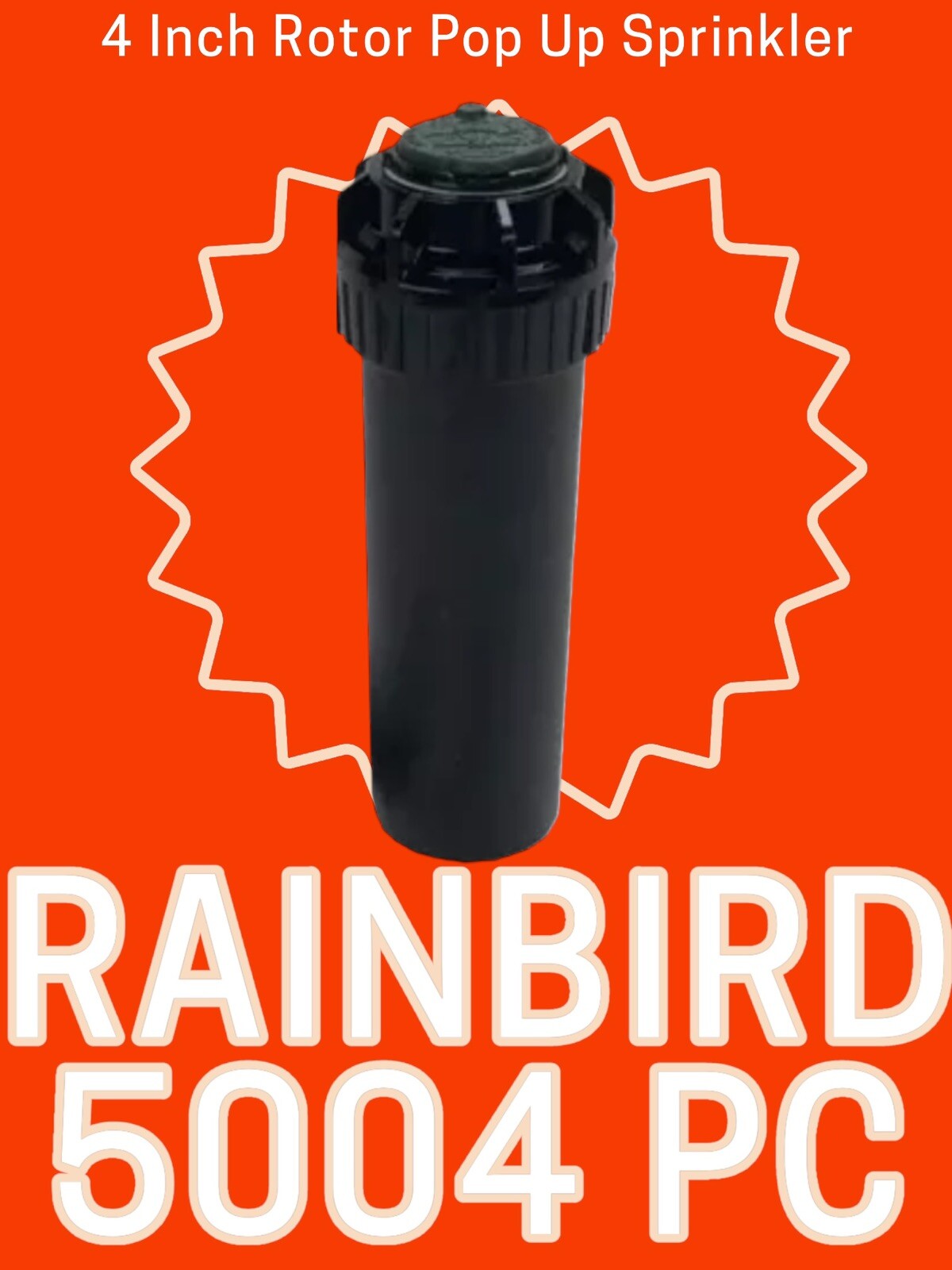 Rain Bird 5004PC 4 Inch 5000 Series Part Circle Pattern Rotor Pop Up Sprinkler