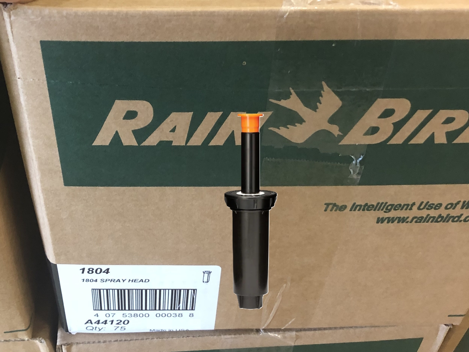 Rain Bird 1800 Series Spray Head Sprinklers 4″ Pop-Up Model #1804 – CASE of 75