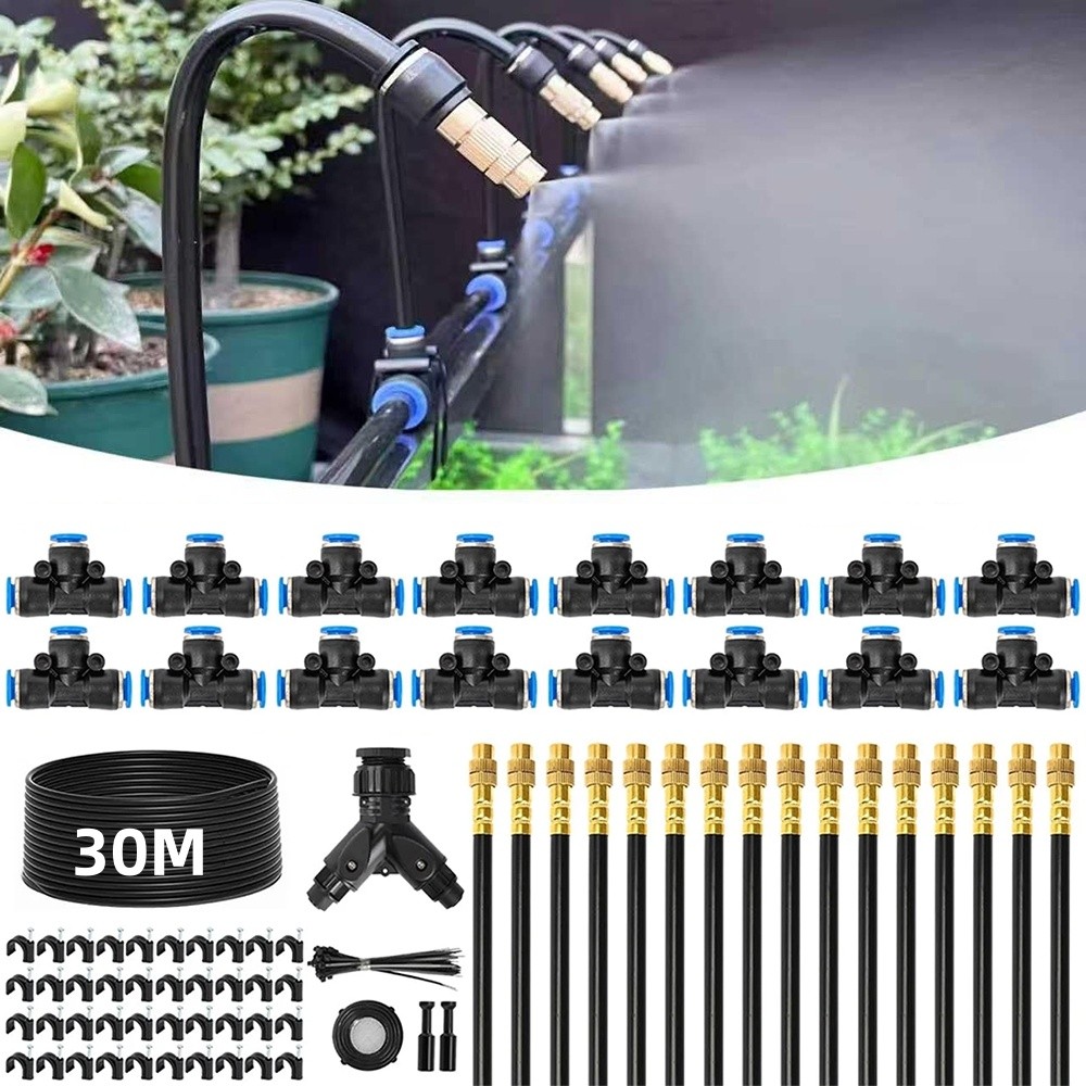 100 FT Drip Irrigation System Kit, Automatic Garden Watering System for Plants
