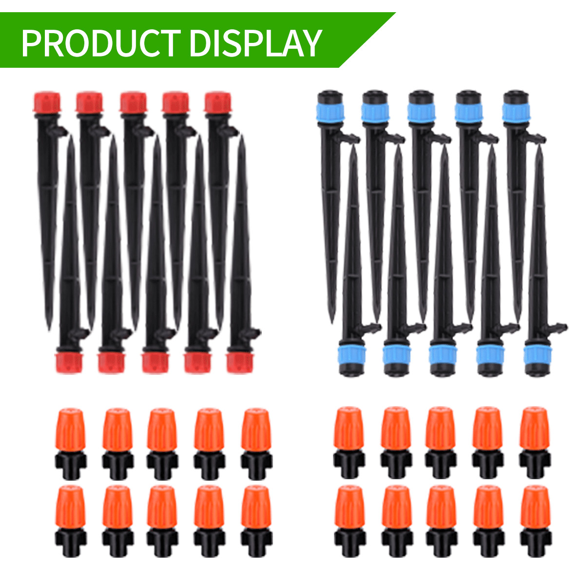 Drip Irrigation System Garden Plant Self Watering Hose Micro Sprinkler Kit