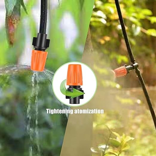 Garden 100Ft Automatic Micro Irrigation System for Garden Flower Bed,Patio,Lawn
