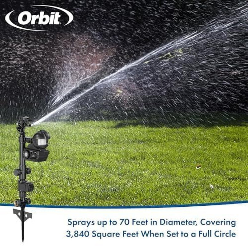 Yard Enforcer Motion‑Activated Water Sprinkler – Outdoor Lawn & Garden – Motion