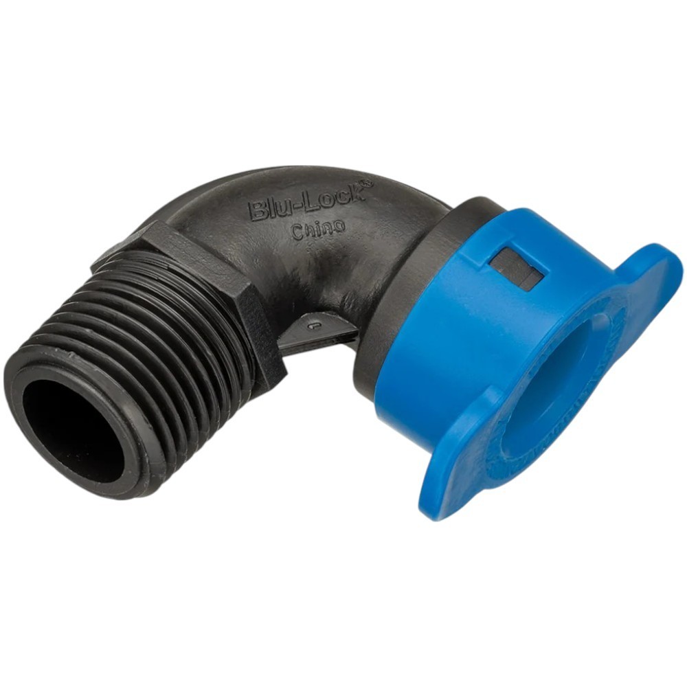 Orbit Outdoor Blu-Lock Plastic Elbow 1/2″ Inch MPT Male for Irrigation Swing