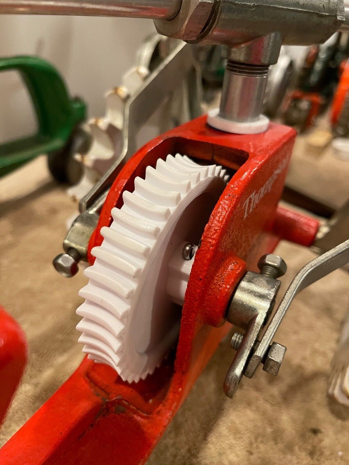 Thompson Sears Tractor Lawn Sprinkler Gear Set and Top Bushing – 3D Printed
