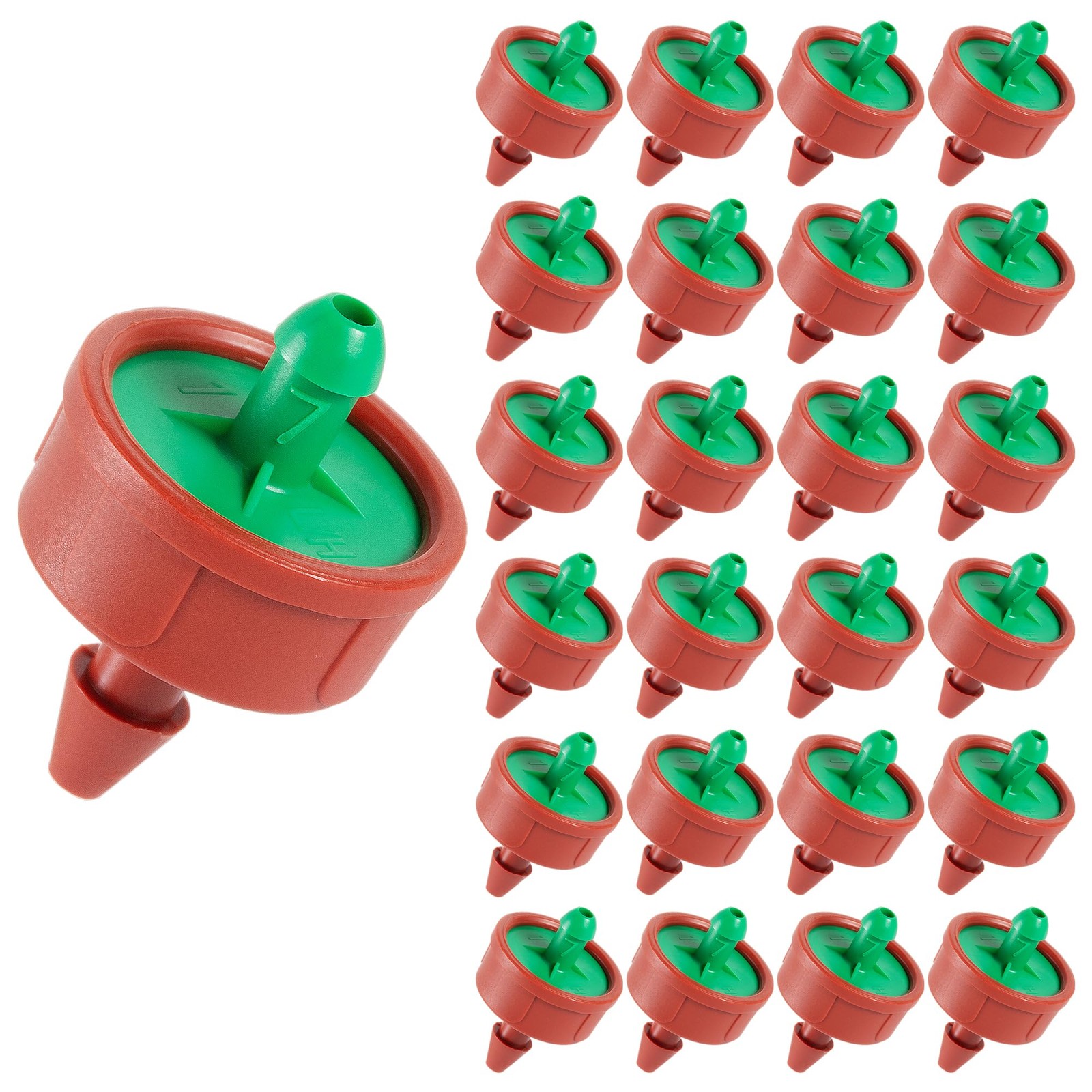 30 Pcs 0.25 GPH Pressure Compensating Irrigation Spot Drippers,Constant Flow B