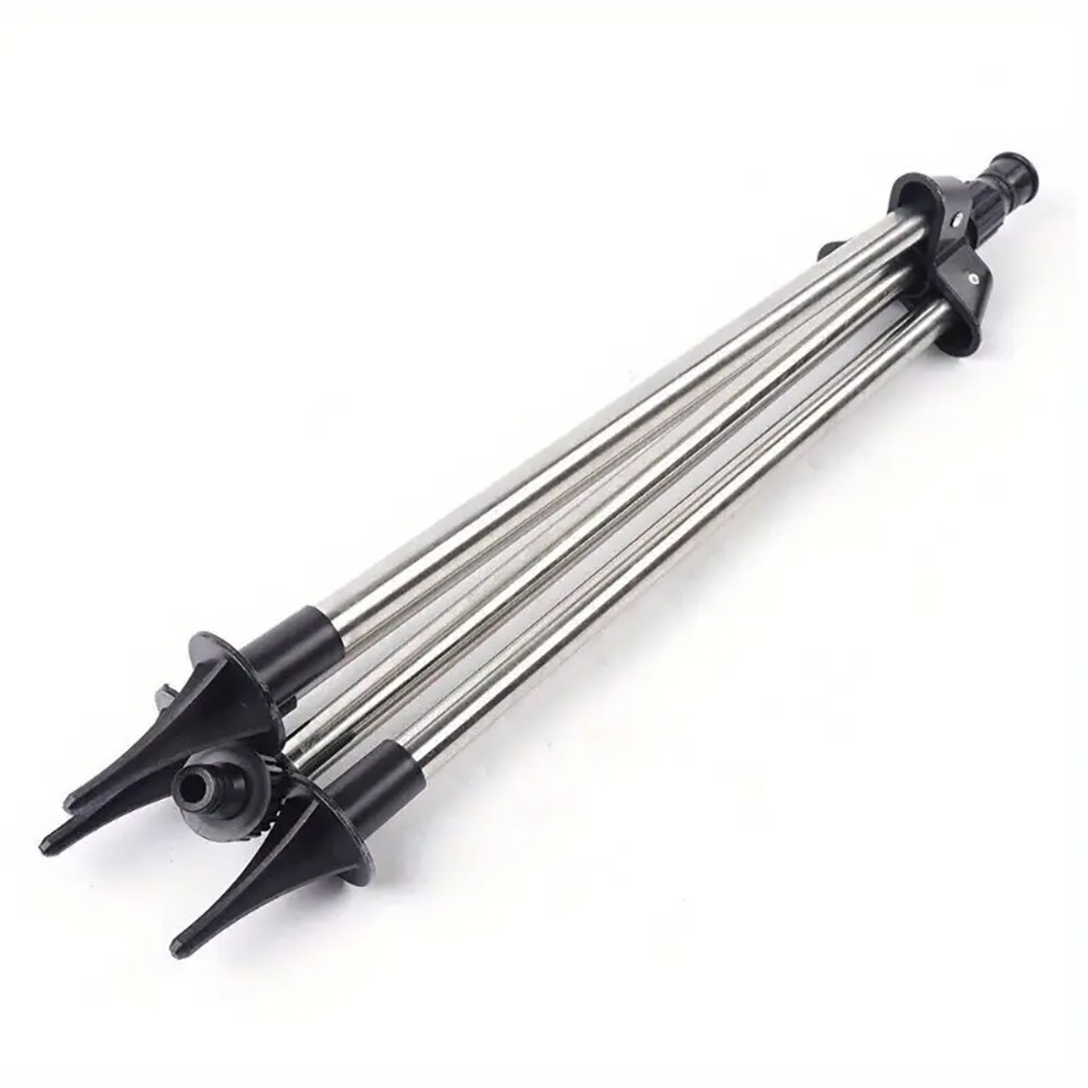 Impact Sprinkler on Tripod Base Large Area Water Sprinkler for Lawn Yard Garden