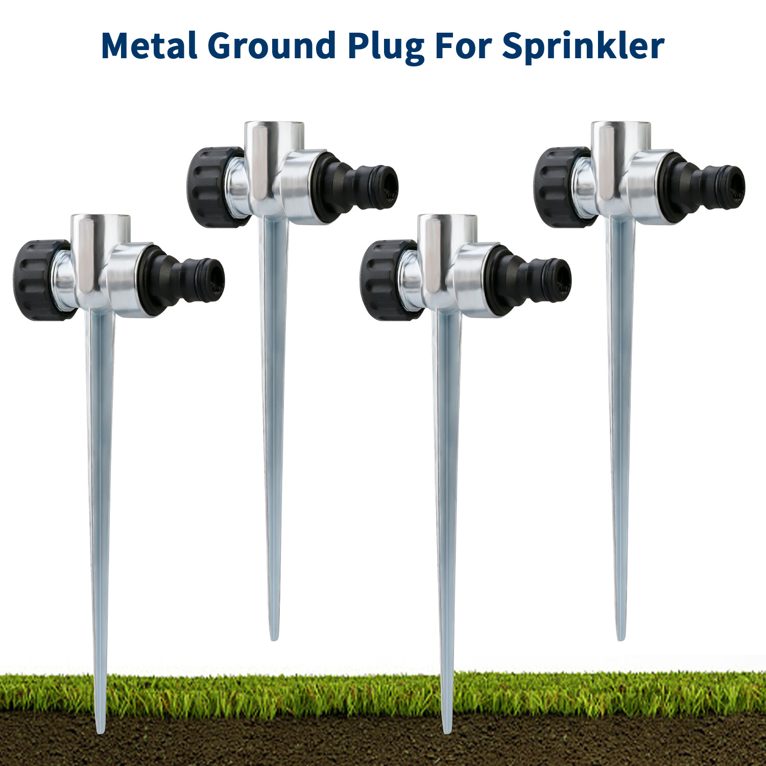 Garden Lawn Brass Water Sprinkler Water Hose Connect Faucet Head Adapter