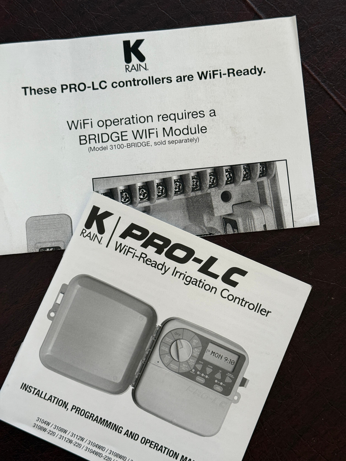 K-Rain PRO-LC 3104W Irrigation Controller 4-Zone Wifi-Capable Outdoor Station