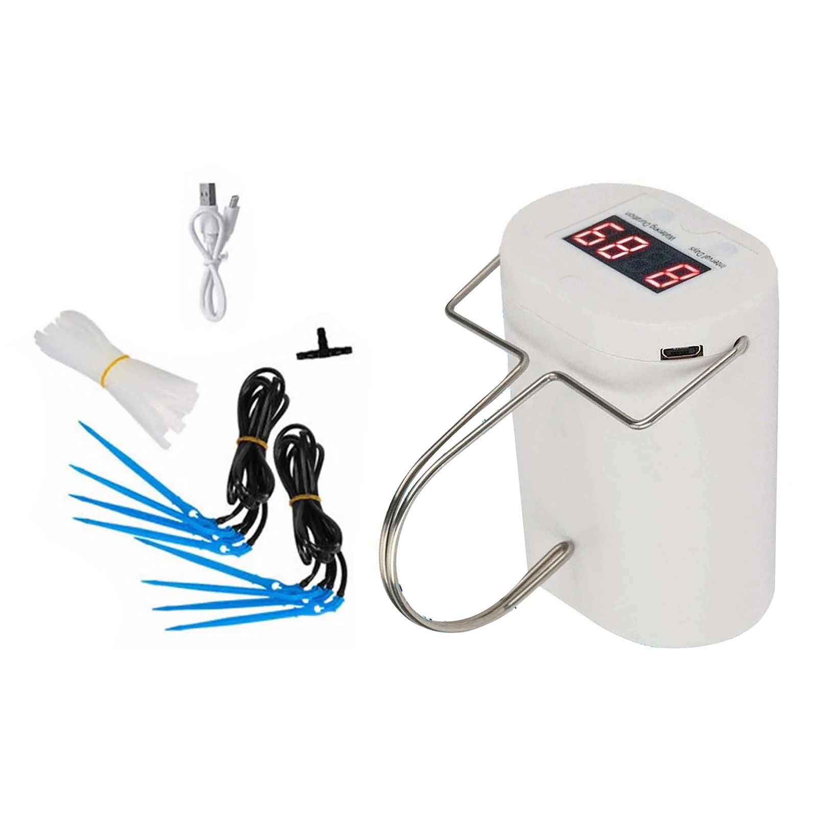 Indoor Drip Irrigation Kit for Table Balcony Living Room with Water Flow Control
