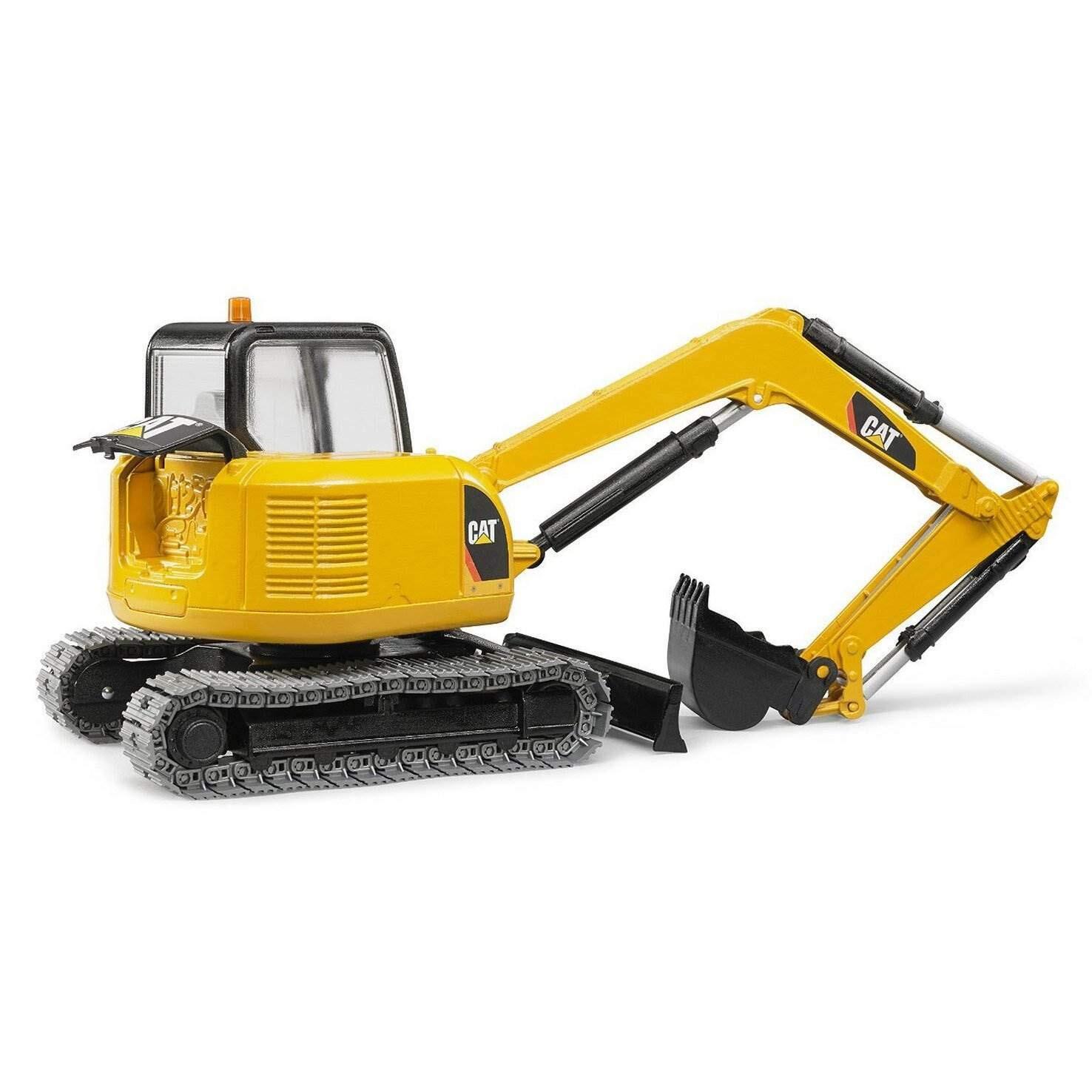Multicolor Twirly Cab Excavator 360 Degree Rotating Arm Adjustable Plow Blade