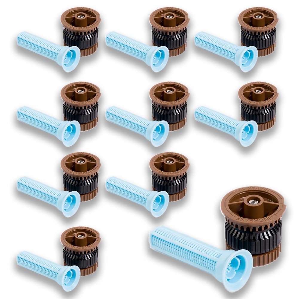 (10) Rain Bird HE‑VAN‑12 High Efficiency Adj Spray Nozzle 10–12′ Radius (360°)