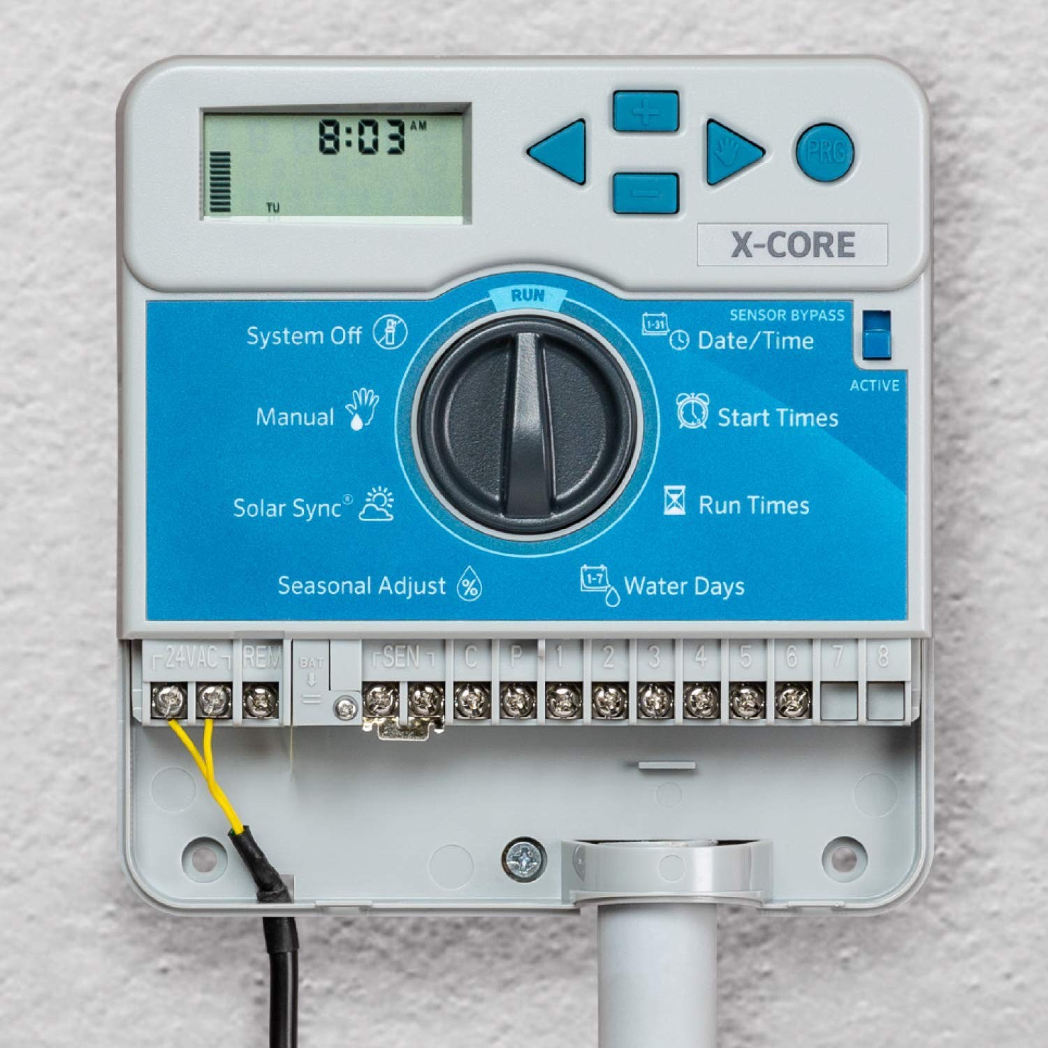 Hunter X-Core 6 XC600i Indoor Sprinkler Timer, 6 Zone Irrigation Controller, …