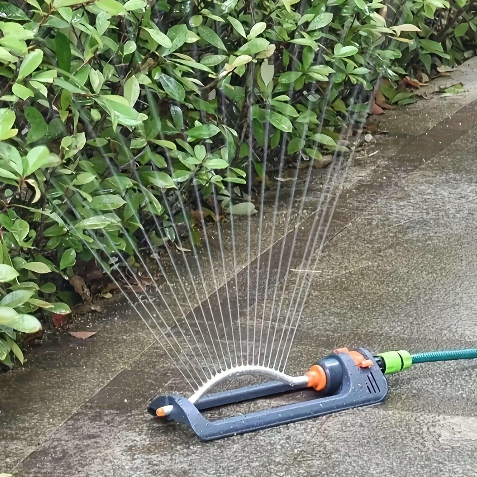 19-Hole Adjustable Garden Sprinkler – Automatic Irrigation for Lawns