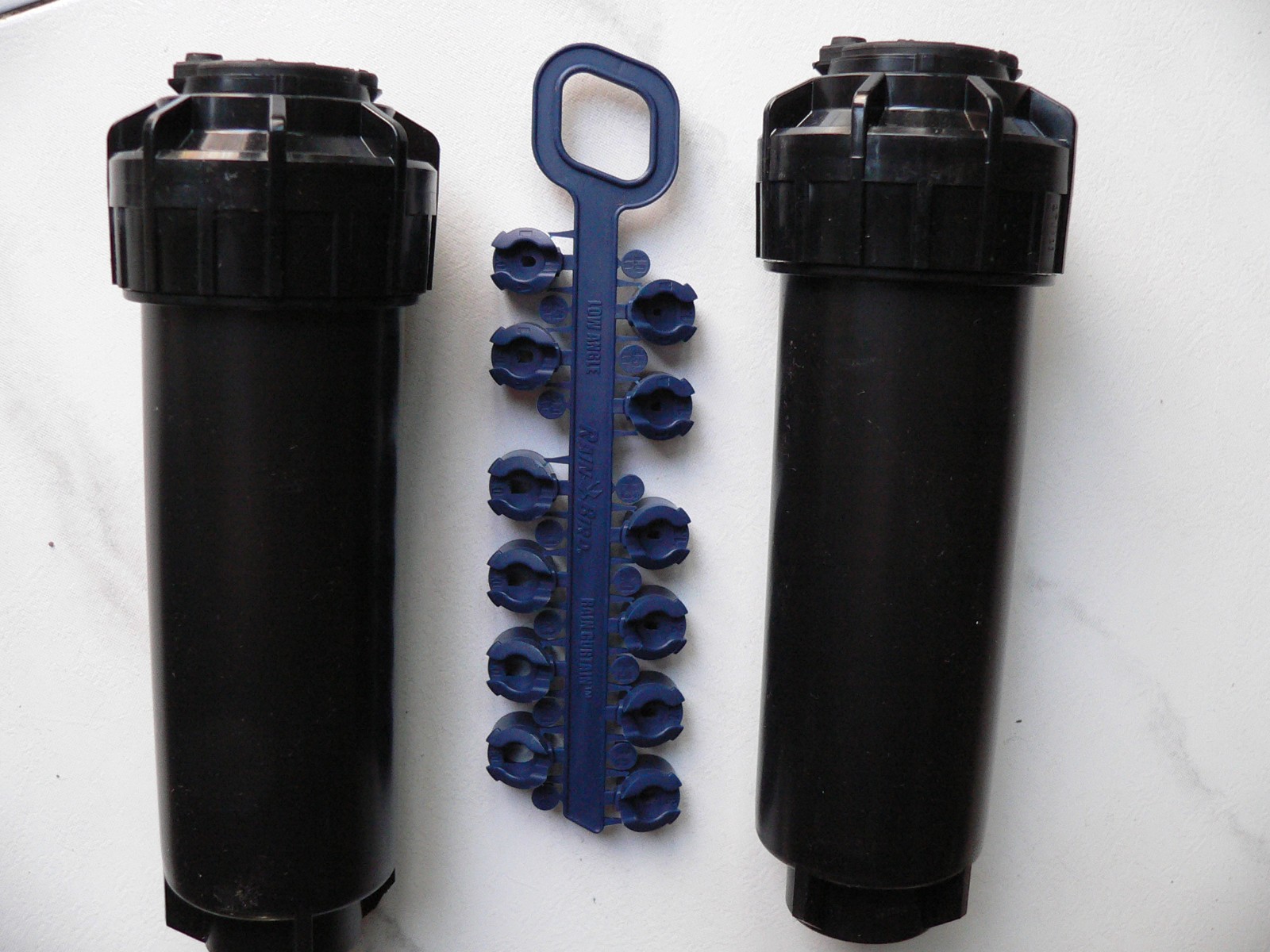 2 Rain Bird 5000 Rotor Sprinkler Heads 2-Pack Pop-Up Adjustable 5004-PC NEW