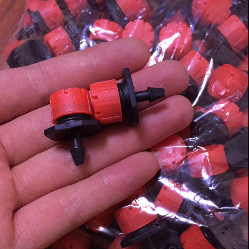 Garden Irrigation Nozzle Adjustable Dripper Sprinkler Emitter Micro Drip Balcony