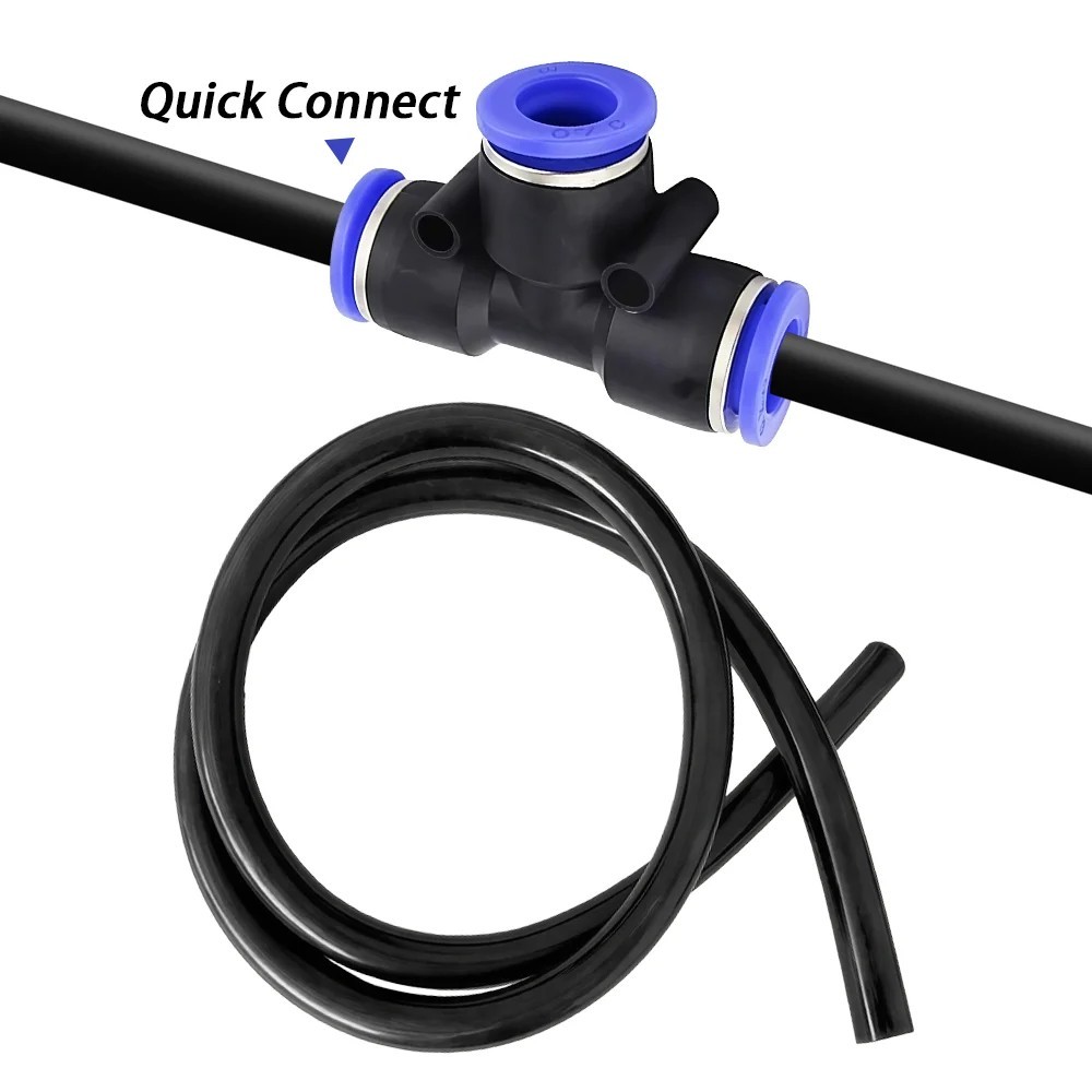 PE Drip Irrigation Hose 10M 20M 30M 50M Garden Watering Tube 4/6mm 9/12mm