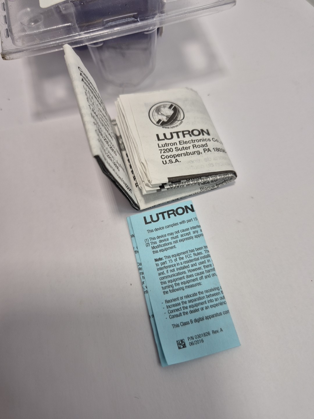 Lutron MS-VPS5MH-WH White 120V 5A 1-Pole 180 Degree Alarm/Sensor Switch