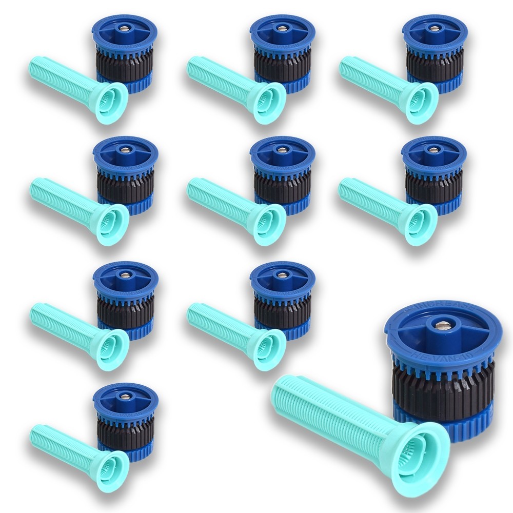 (10) Rain Bird HE‑VAN‑10 High Efficiency Adj Spray Nozzle 8–10 ft Radius (360°)