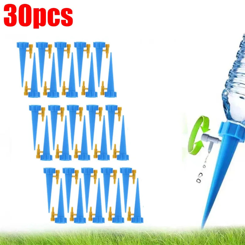 Automatic Drip Irrigation Watering System Plant Dripper Spike Kits Garden Self W